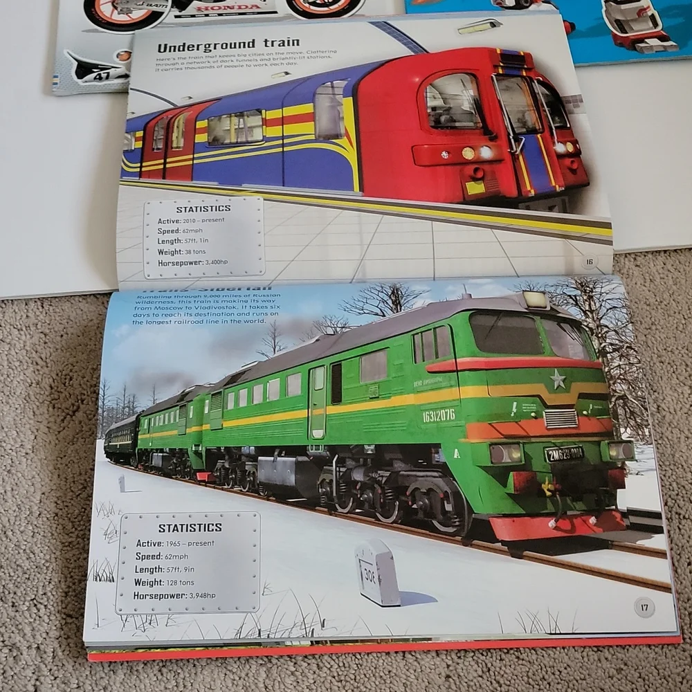 Set of 3: Usburne Picture Books (Used/Completed)